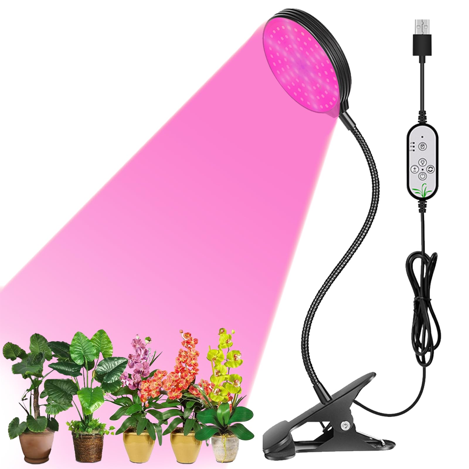 Amazon.co.jp: PAVIKE 植物育成ライト 15W LED植物育成灯